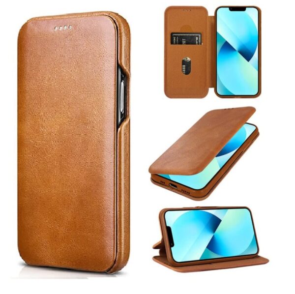 Smart Magnetic Closer Flip Cover for Samsung Galaxy M35 5G Smart Magnetic Closer Flip Cover for Samsung Galaxy M35 5G (Brown)