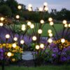 Solar Garden Lights 2 Pack 16 LED – Waterproof Outdoor Solar Garden Lights 2 Pack 16 LED – Waterproof Outdoor Solar Firefly Lights with 1 Lighting Modes for Garden, Patio, Balcony & Festival