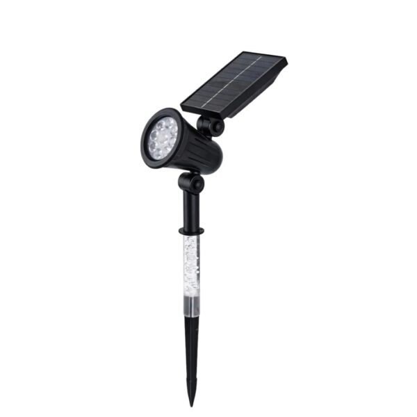 Solar Garden Spotlight Outdoor – Automatic Solar Powered LED Stake Light with Ground Spike, IP65 Waterproof for Plants, Lawn & Pathway