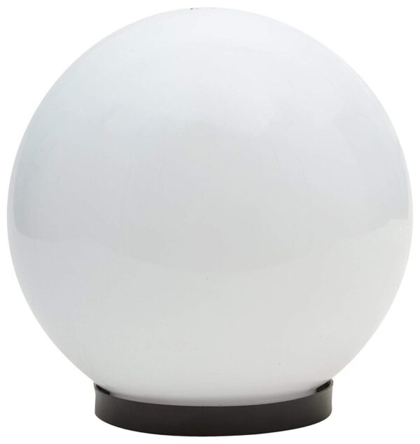 Solar Globe Pathway Lights, White, Outdoor Garden Stake Lamps, Round Solar Globe Pathway Lights, White, Outdoor Garden Stake Lamps, Round Ball Shape, Pack of 8