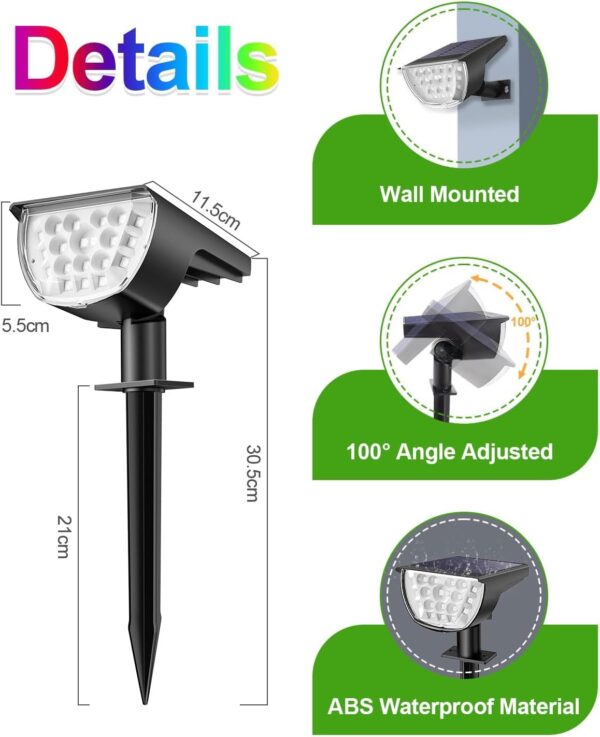 Solar-Landscape-Spotlight-10-LED-1800mAh-Li-ion-Battery-Outdoor-Light-Ground-Spot-Lamp-with-1W-Polysilicon-Panel-for-Yard-Garden-Driveway-Porch-Patio-Pack-of-1.jpg Solar Landscape Spotlight 10 LED 1800mAh Li-ion Battery Outdoor Light Ground Spot Lamp with 1W Polysilicon Panel for Yard Garden Driveway Porch Patio (Pack of 1)