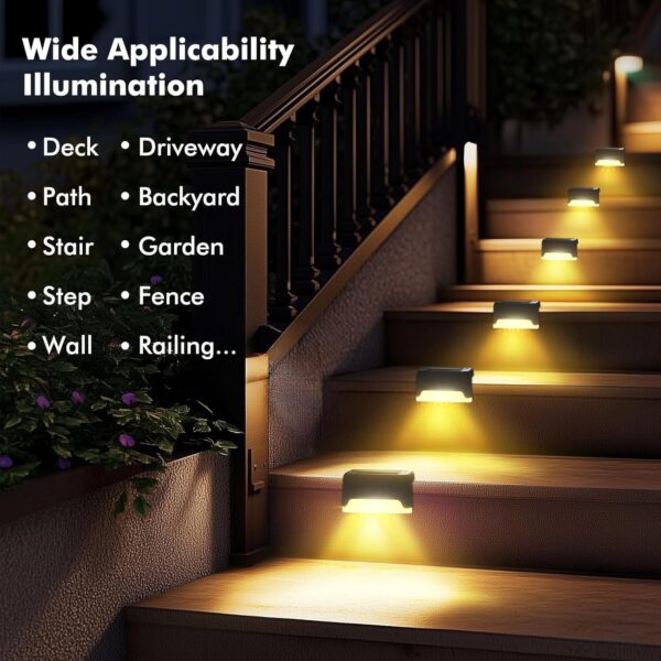 Solar-Light-Outdoor-Garden-Waterproof-Stair-Deck-Pool-Patio-Fence-Gate-Yard-Floor-Step-Railing-Window-Balcony-Sunlight-Pathway-8.jpg Solar Light Outdoor Garden Waterproof Stair Deck Pool Patio Fence Gate Yard Floor Step Railing Window Balcony Sunlight Pathway (8)