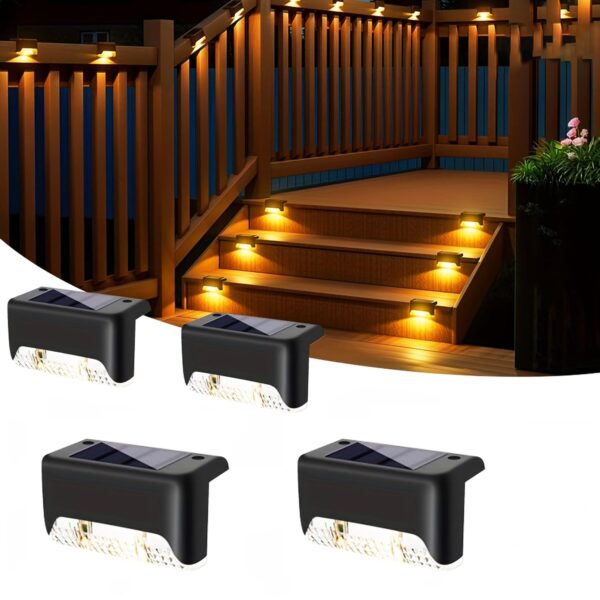 Solar Light Outdoor for Garden, Home, Balcony, Deck, Stair, Step, Waterproof Solar Lights for Outside Patio, Wall, Terrace Garden Setup (20, Compact)