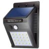 Solar Lights Outdoor, Solar Security Lights Solar Motion Sensor Lights Wireless IP 65 Waterproof Outdoor Lights for Garden Fence Patio Garage (Pack of) (6)