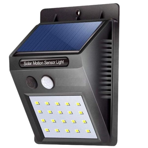 Solar Lights Outdoor, Solar Security Lights Solar Motion Sensor Lights Wireless IP 65 Waterproof Outdoor Lights for Garden Fence Patio Garage (Pack of) (6)