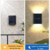 Solar-Wall-Lights-Small-Fence-Lights-Solar-Powered-Up-Down-LED-Porch-Light-Luces-Solares-para-Exteriores-Garden-Lights-Outdoor-Solar-Landscape-Lights-Water-Square-Wall-Solar-Pack-of-1.jpg Solar Wall Lights Small Fence Lights Solar Powered Up Down LED Porch Light Luces Solares para Exteriores Garden Lights Outdoor Solar Landscape Lights Water (Square, Wall Solar Pack of 1)