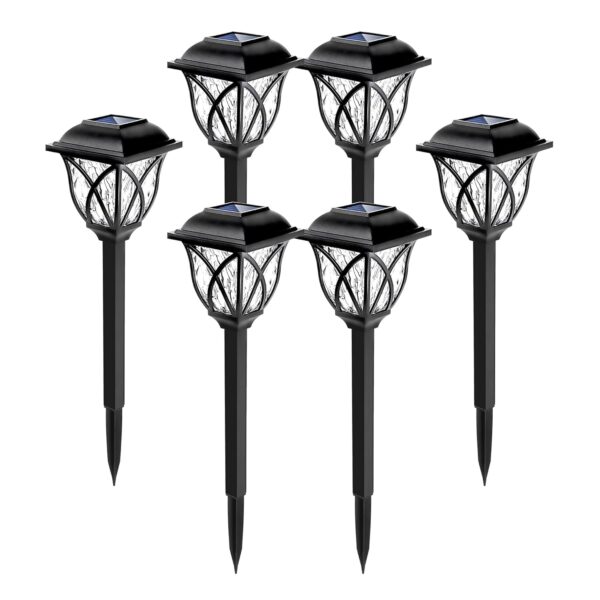 Solpex RadiantGlow 6-Pack Solar LED Pathway Lights – Waterproof Outdoor Solpex RadiantGlow 6-Pack Solar LED Pathway Lights – Waterproof Outdoor Garden & Landscape Lighting for Lawn, Patio, and Walkway