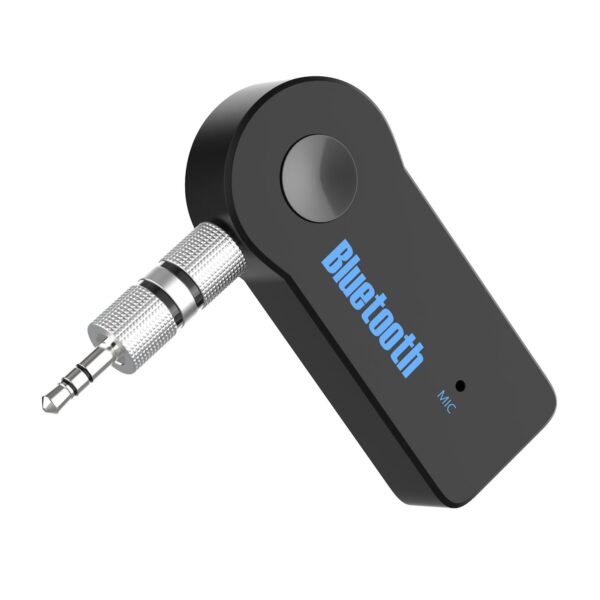 Sounce Bluetooth Receiver/Hands-Free Car Kit, Portable 3.5mm Bluetooth Aux Adapter Wireless Music Streaming for Home, Car Audio System, Headphone, Speaker (Bluetooth 4.2, A2DP, 40 FT Range)