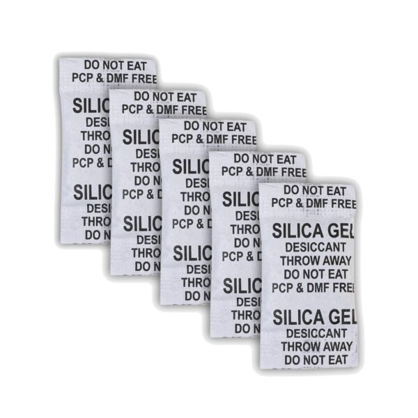 Spartan-Silica-Gel-5-Gram-Desiccant-Pouch-of-80-pcs-Pack-5gm80-Packets-Silica-Gel-Pouches-for-Moisture-Absorbers-for-Room-Packaging-of-Shoes-Jewelry-Leather-Clothes-or-Electronics-Cars.jpg Spartan Silica Gel - 5 Gram Desiccant Pouch of 80 pcs Pack (5gm/80 Packets) | Silica Gel Pouches for Moisture Absorbers for Room, Packaging of Shoes, Jewelry, Leather, Clothes or Electronics, Cars
