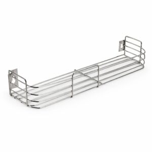 Stainless Steel Bathroom Shelf| Bathroom Organizer| Kitchen Shelves| Ergonomic Design| Multipurpose Wall Mounted Storage Rack for Shampoo, Soap & Toiletries| Rust-Resistant & Durable| Size-04