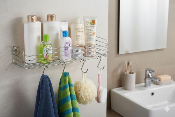 Stainless-Steel-Bathroom-Shelf-Bathroom-Organizer-Kitchen-Shelves-Ergonomic-Design-Multipurpose-Wall-Mounted-Storage-Rack-for-Shampoo-Soap-Toiletries-Rust-Resistant-Durable-Size-04.jpg Stainless Steel Bathroom Shelf| Bathroom Organizer| Kitchen Shelves| Ergonomic Design| Multipurpose Wall Mounted Storage Rack for Shampoo, Soap & Toiletries| Rust-Resistant & Durable| Size-04