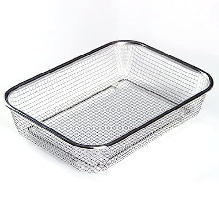 Stainless Steel Dish Rack with Drip Tray & Spoon Holder | Over Sink Counter Dish Drainer Basket for Kitchen | Rust-Resistant Plate Rack for Drying Bowls, Glasses, Utensils & Cutlery – Pack of 1