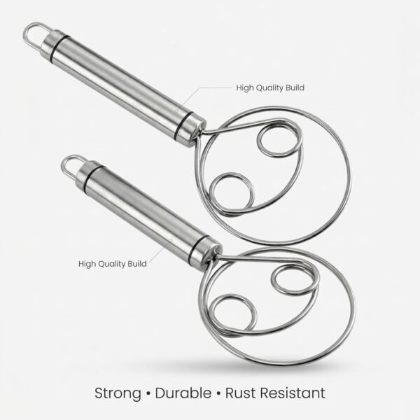 Stainless-Steel-Dough-Mixer-Whisk-Set-of-2-Heavy-Duty-Dough-Blender-Egg-Beater-Mixing-Tool-with-Easy-Grip-Handle-Kitchen-Baking-Tool-for-Bread-Roti-Pastry-Cake.jpg Stainless Steel Dough Mixer Whisk Set of 2 | Heavy Duty Dough Blender | Egg Beater Mixing Tool with Easy Grip Handle | Kitchen Baking Tool for Bread, Roti, Pastry & Cake