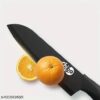 Stainless Steel Kitchen Knife Set, Meat Knife, Professional Chef’s Knife Set, Sharp Blade with Ergonomic Handle for Home Kitchen and Restaurant (Pack of 3)(Black) AAD-P556
