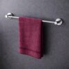 Sundry Steel-Max 24 Inch Premium Towel Rod Chrome Finish Bathroom Sundry Steel-Max 24 Inch Premium Towel Rod Chrome Finish Bathroom Accessories Hanger (Stainless Steel) 24 inch 1 Bar Towel Rod,5 Year WARRNTY (Steel)
