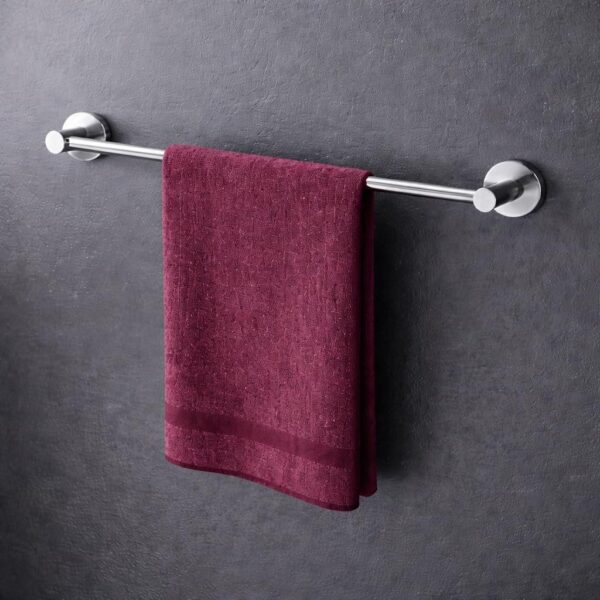 Sundry Steel-Max 24 Inch Premium Towel Rod Chrome Finish Bathroom Sundry Steel-Max 24 Inch Premium Towel Rod Chrome Finish Bathroom Accessories Hanger (Stainless Steel) 24 inch 1 Bar Towel Rod,5 Year WARRNTY (Steel)