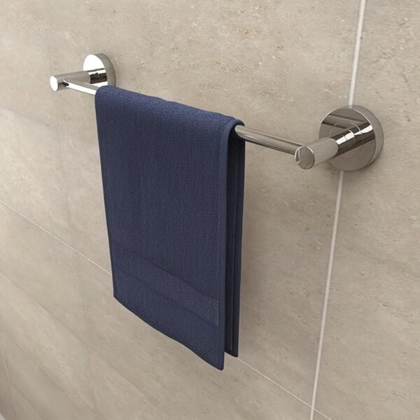Sundry-Steel-Max-24-Inch-Premium-Towel-Rod-Chrome-Finish-Bathroom-Accessories-Hanger-Stainless-Steel-24-inch-1-Bar-Towel-Rod5-Year-WARRNTY-Steel.jpg Sundry Steel-Max 24 Inch Premium Towel Rod Chrome Finish Bathroom Accessories Hanger (Stainless Steel) 24 inch 1 Bar Towel Rod,5 Year WARRNTY (Steel)