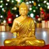 Swarnnest Large Sitting Buddha Idol Statue, Premium Collection, 2 Feet Swarnnest Large Sitting Buddha Idol Statue, Premium Collection, 2 Feet Tall, for Home Or Garden Decor (Article 9)