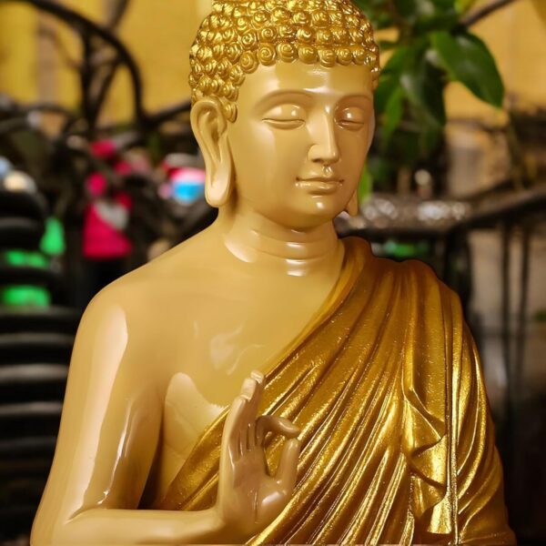 Swarnnest-Large-Sitting-Buddha-Idol-Statue-Premium-Collection-2-Feet-Tall-for-Home-Or-Garden-Decor-Article-9.jpg Swarnnest Large Sitting Buddha Idol Statue, Premium Collection, 2 Feet Tall, for Home Or Garden Decor (Article 9)
