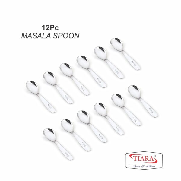 TIARA-12Pc-Masala-Spoon-Heavy-Guage-Stainless-Steel-Small-Spoon-Mini-Spoon-for-Masala-Containers-Spoon-Set-for-HomeKitchen-Length-8cm-12Pc.jpg TIARA 12Pc Masala Spoon Heavy Guage Stainless Steel Small Spoon Mini Spoon for Masala Containers Spoon Set for Home/Kitchen Length 8cm (12Pc)