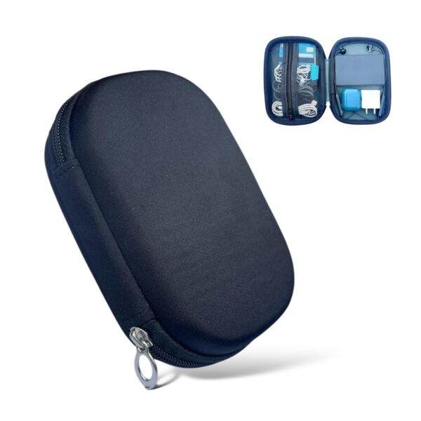 TechMate Gadget Organizer Case | Travel Electronics Accessories Bag for TechMate Gadget Organizer Case | Travel Electronics Accessories Bag for Charger, Cables, Power Bank, Earphones & Hard Drive | Portable Waterproof Hard Pouch