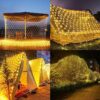 TechPride-LED-Net-Mesh-String-Lights-192-LED-Warm-White-Fairy-Lights-with-8-Modes-9.8ft-x-6.6ft-Decorative-Mesh-Lights-for-Home-Balcony-Garden-Wedding-Diwali-Christmas-Party-Decoration.jpg TechPride LED Net Mesh String Lights | 192 LED Warm White Fairy Lights with 8 Modes | 9.8ft x 6.6ft Decorative Mesh Lights for Home, Balcony, Garden, Wedding, Diwali, Christmas & Party Decoration