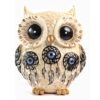 The Spiritual Living Owl Statue for Good Luck II Aesthetic Resin Owl Art Figure Showpiece II 3.5 Inch II Feng Shui & Vastu II Evil Eye II Showpiece for Home Decor II II (6 INCH, 1)