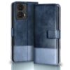 TheGiftKart Flip Back Cover Case for Motorola Moto G85 5G TheGiftKart Flip Back Cover Case for Motorola Moto G85 5G | Dual-Color Leather Finish | Inbuilt Stand & Pockets | Wallet Style Back Case Cover for Motorola Moto G85 5G (Faux Leather, Blue & Sky)
