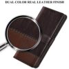 TheGiftKart Flip Back Cover Case for Redmi 9 / Redmi 9 Activ/Poco C31 | Leather Finish | Inbuilt Stand & Pockets | Wallet Flip Case Back Cover for Redmi 9 / Redmi 9 Activ/Poco C31 (Coffee & Brown)