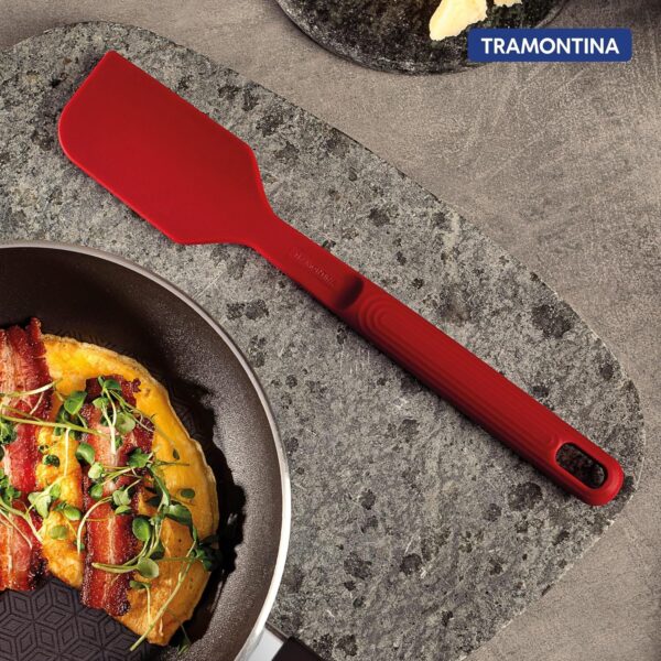 Tramontina-Softta-Red-Silicone-Spatula-–-Heat-Resistant-up-to-210°C-Ideal-for-Cooking-Flipping-Stirring-–-Safe-for-Nonstick-Ceramic-Cookware.jpg Tramontina Softta Red Silicone Spatula – Heat Resistant up to 210°C, Ideal for Cooking, Flipping & Stirring – Safe for Nonstick & Ceramic Cookware