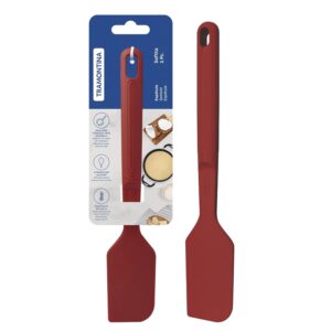 Tramontina Softta Red Silicone Spatula – Heat Resistant up to 210°C, Ideal for Cooking, Flipping & Stirring – Safe for Nonstick & Ceramic Cookware
