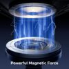 UGREEN for Magsafe Phone Stand, Magnetic Holder 360° Rotating, Adjustable Height, Foldable Portable, with Metal Ring, Compatible with iPhone 16 Pro Max, Galaxy S24, and More