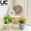 UHUD CRAFTS Beautiful Antique Wooden Fold-able Side Table/End Table/Plant Stand/Stool Living Room Kids Play Furniture Table Round Shape