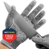 UNITY BRAND Cut Resistant Hand Gloves for Men & Women, Anti Cut Hand Gloves with Comfortable Fit, Reusable Protective Gloves for Chopping, 1 Pair, Free Size (Cut Resistant Gloves)
