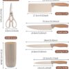Ultra-Knife-Set-Precision-Cutting-Knives-Wood-Handle-Non-Stick-Rust-Resistant-Durable-Chopping-Slicing-Dicing-Housewarmings-Anti-Slip-Modern-1-PcsMulticolor.jpg Ultra Knife Set, Precision Cutting Knives, Wood Handle, Non Stick, Rust Resistant, Durable, Chopping, Slicing, Dicing, Housewarmings, Anti Slip, Modern (1 Pcs)(Multicolor)