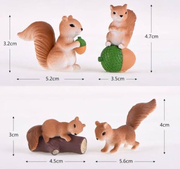 VRB-Dec-1-Set-Miniature-Showpiece-Set-for-Home-Decor-car-DashboardValentineLiving-RoomGifts-FigurinesCake-Decoration-ItemsFigurines-for-Home-Decor.-4-Pcs-Squirrel-Miniature.jpg VRB Dec 1 Set Miniature Showpiece Set for Home Decor, car Dashboard,Valentine,Living Room,Gifts Figurines,Cake Decoration Items,Figurines for Home Decor. ((4 Pcs Squirrel Miniature))