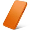 WHITBULL PU Leather Magnetic Premium Flip Cover with 2 Card Slot for iPhone 17 Pro - Orange