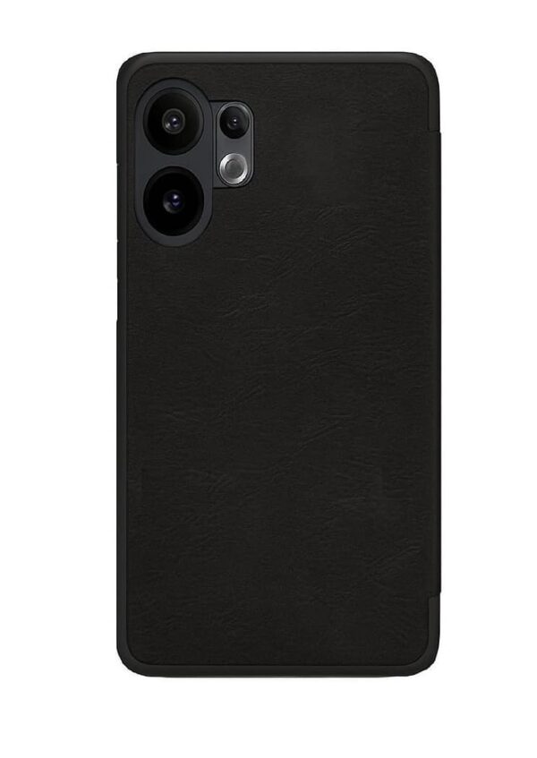 WHITBULL PU Leather Magnetic Premium Flip Cover with 2 Card Slot for Vivo V70 Elite 5G / Vivo V70 5G - Black