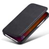 WHITBULL Slim Magnetic Closer Stand Leather Flip Case Cover Compatible with vivo X200 - Black