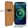 WHITBULL Smart Magnetic Closer Flip Cover Compatible with Redmi Note 15 Pro Plus 5G / Redmi Note 15 Pro+ 5G (Brown)