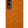 WHITBULL Soft Leather Wallet flip case kick Stand with Magnetic WHITBULL Soft Leather Wallet flip case kick Stand with Magnetic Closure Lightweight Slim flip Cover for Vivo Y400 Pro 5G - Brown