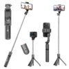 WeCool S1 Selfie Stick Tripod, 3-in-1 Multifunctional Design with Detachable WeCool S1 Selfie Stick Tripod, 3-in-1 Multifunctional Design with Detachable Wireless Remote, Portable & Lightweight Phone Tripod for Vlogging, Photography, iPhone & Android Smartphones