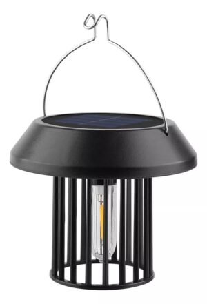 Westret Solar Hanging Lantern Outdoor Waterproof LED Light, Decorative Garden Westret Solar Hanging Lantern Outdoor Waterproof LED Light, Decorative Garden Lantern with Solar Panel, Patio Yard Pathway Porch Lighting, Auto On/Off