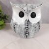 White owl Idol Big Statue for Home Feng Shui Office Table décor showpiece Figurines Lucky Charm Beautiful Gifts and Collectibles