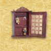 Wooden Key Holder Wall Hanging With 6 Hooks for Home Office Bedroom Living Room - Key Box Cabinet Rack