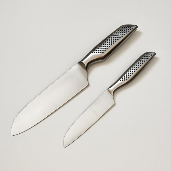 YELONA Set of 2 German Stainless Steel Chef and Paring YELONA Set of 2 German Stainless Steel Chef and Paring Knife Combo Professional Chopping, Cutting Multipurpose Sharp Blade for Home, Kitchen