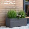 YUCCABE-ITALIA-FOXB-GT-24-INCH-Rectangle-Pots-for-Plants-Highly-Durable-Polymers-Lightweight-Indoor-Outdoor-Flower-Pot-Gamla-Tree-Planter-Container-Planters-for-Living-Room-Balcony-Garden.jpg YUCCABE ITALIA FOXB GT 24 INCH Rectangle Pots for Plants Highly Durable Polymers Lightweight Indoor Outdoor Flower Pot Gamla Tree Planter Container Planters for Living Room, Balcony Garden