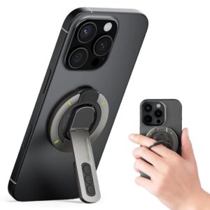ZORBES® for MagSafe Phone Grip Stand, 3-in-1 Magnetic Finger Ring Holder with Double-Sided Magnet, Fidget Toy Design, 360°Roration Magnetic Phone Stand for iPhone 16/15/14/13/12 Series