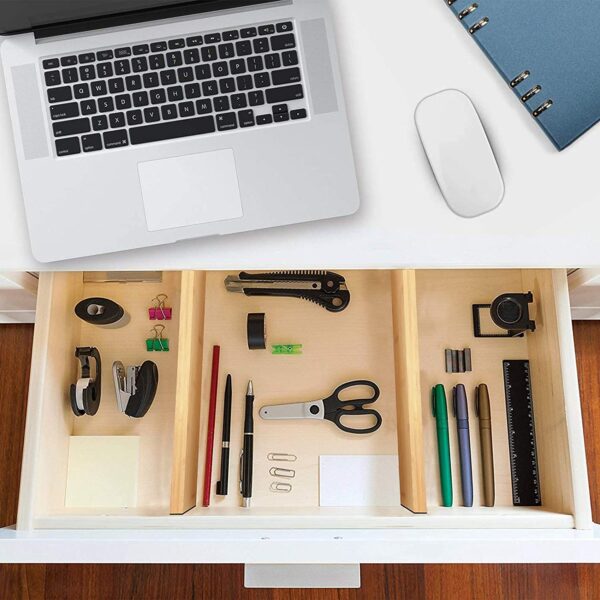Zollyss-Bamboo-Drawer-Dividers-Organizers-Expandable-Drawer-Organization-Separators-For-Kitchen-UtensilDresserBedroomBathroom-Office4-Pack-17.5-22-InNaturalEthylene-Vinyl-AcetateWoodBrown.jpg Zollyss Bamboo Drawer Dividers Organizers-Expandable Drawer Organization Separators For Kitchen Utensil,Dresser,Bedroom,Bathroom & Office,4-Pack 17.5-22 In,Natural(Ethylene Vinyl Acetate;Wood),Brown