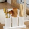 Zollyss-Kitchen-Organizer-Plastic-Self-Draining-Tableware-Storage-Box-Spoon-Knife-Fork-Chopstick-Cutlery-Holder-Organizer-Stand-for-Kitchen-Dining-Table-23-X-8-X-12-cm.jpg Zollyss Kitchen Organizer - Plastic Self Draining Tableware Storage Box - Spoon, Knife, Fork, Chopstick, Cutlery Holder, Organizer Stand for Kitchen, Dining Table, 23 X 8 X 12 cm